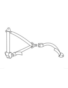 Cinto de Segurança para banco de 3 Pontos 2