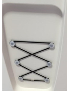 Cordel Elástico com Botões para arrumação