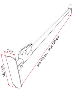 Fecho segurança Interior Cabine Duo Safe Pro Fiamma