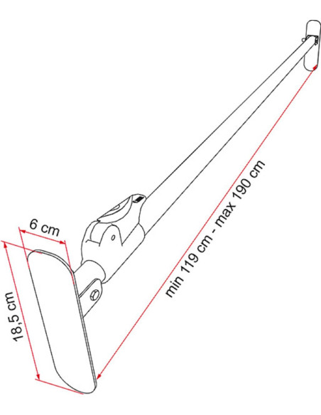 Fecho segurança Interior Cabine Duo Safe Pro Fiamma