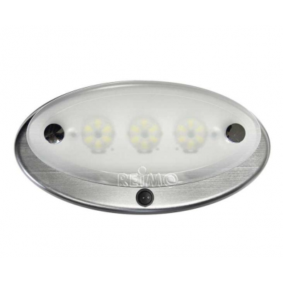 Aplique Oval Leds c/interruptor 12/9W