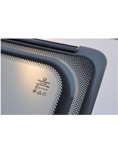 Janela lateral cinza Polyplastic 1450x650