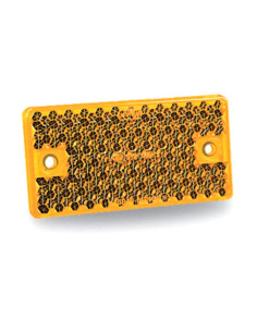 Refletor Retangular Laranja 91x47x7 2