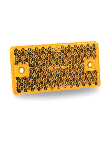 Refletor Retangular Laranja 91x47x7