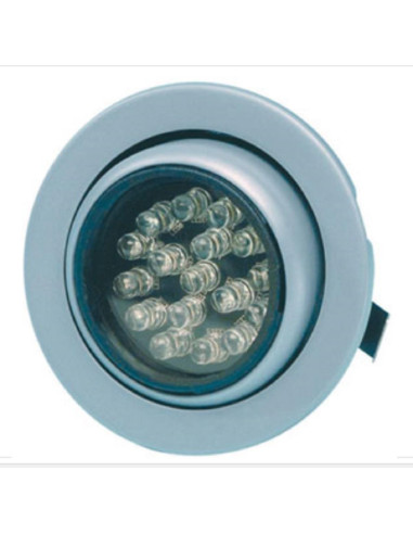 Aplique Redondo com orientação Led Encastre Mate