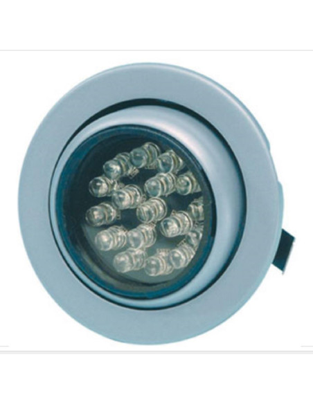 Aplique Redondo com orientação Led Encastre Mate