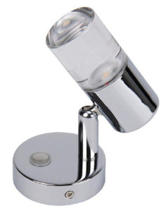 Aplique led branco p/tecto 12v / 2w 180 lumens