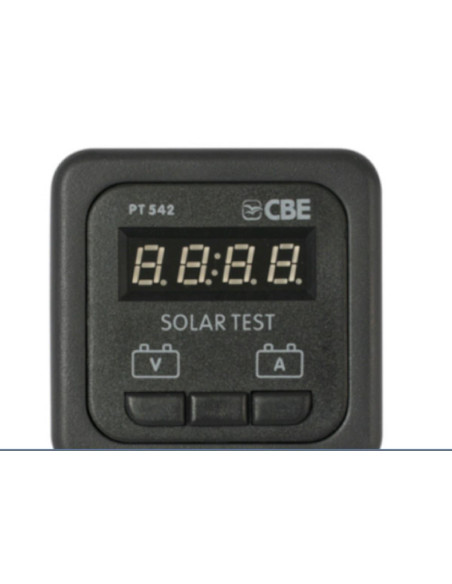 Painel de Monitorização de Baterias Cinza Cbe Pt542