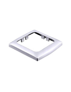 Aro p/tomada quadr cinza