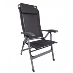 Cadeira Reclinável com apoio cabeça Comfort Antracite