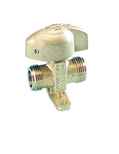 Torneira de gás 1 via roscada