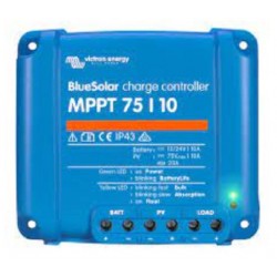 Controlador de carga solar BlueSolar Mppt 75/10 Retail Victron