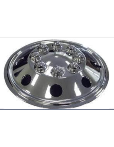 Tampão Roda plástico p/roda 16" (4 Unid) MILENCO