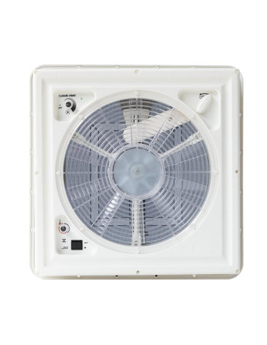 Claraboia 40x40 turbo vent com termostato cristal Fiamma