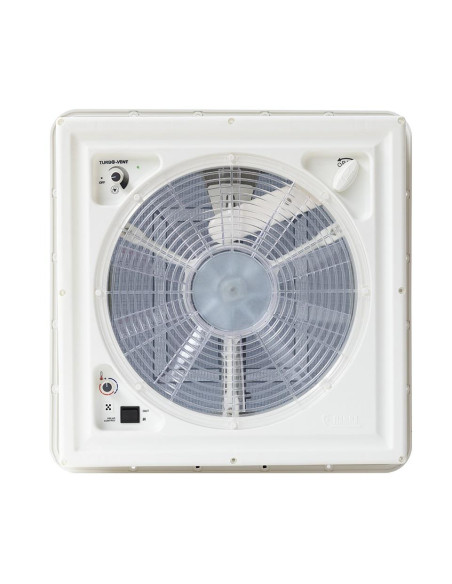 Claraboia 40x40 turbo vent com termostato cristal Fiamma
