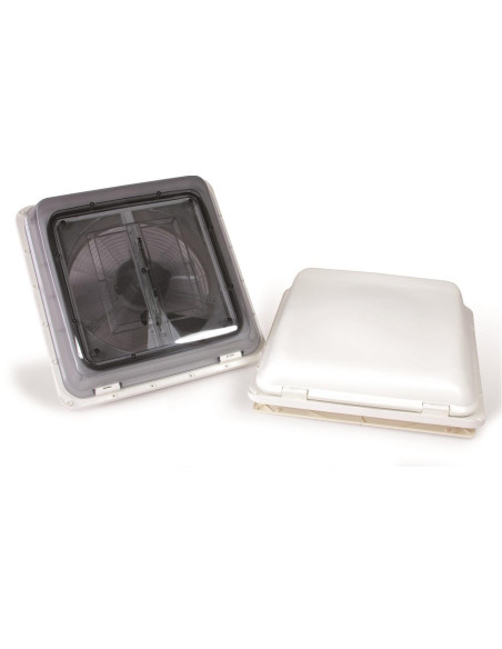 Claraboia 40x40 turbo vent com termostato cristal Fiamma