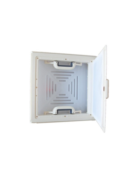 Claraboia MPK Opaca 40x40 Mod.42 c/mosquiteira beje