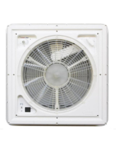 Claraboia Turbo Vent P3 sem termostato 40x40 Branca Fiamma