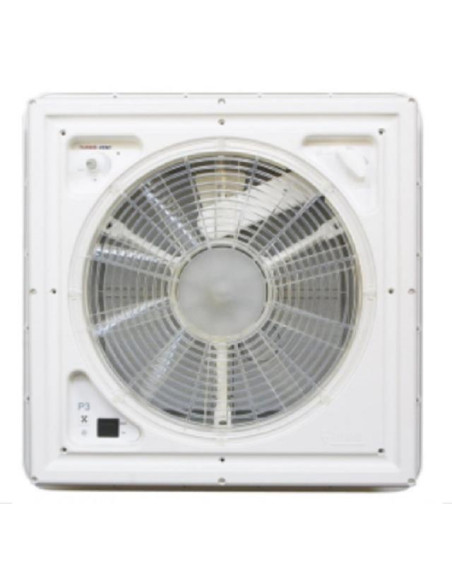 Claraboia Turbo Vent P3 sem termostato 40x40 Branca Fiamma