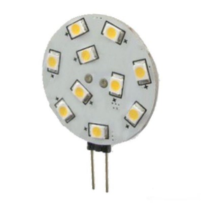 LAMPADA PERNOS G4 10 LED 12V BR FRIO