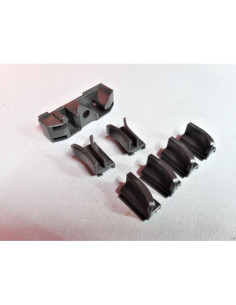 Kit de 7 suportes para janela S7 de correr