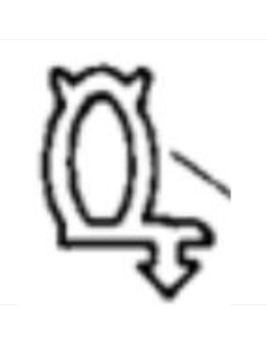 Perfil de isolamento para moldura interior Heki