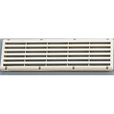 Grelha rectangular ventilação frigorífico exterior