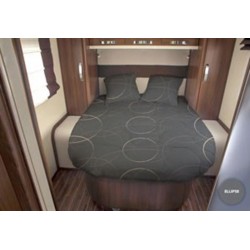 Edredon + 2 fronhas 140x210 cama central ELLIPSE