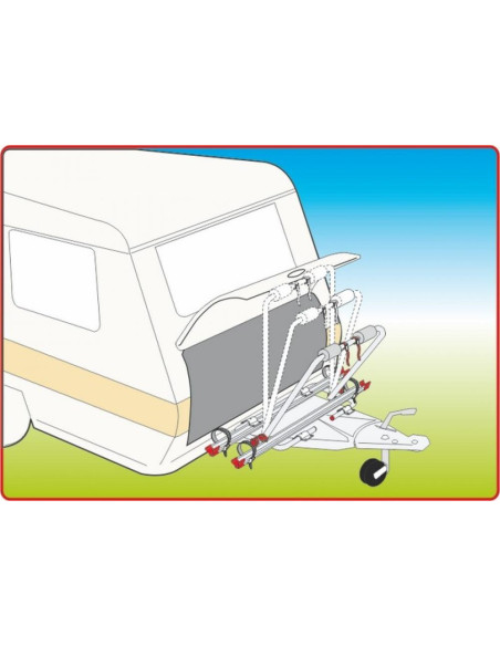 Suporte Bicicleta XLA para Caravana Fiamma