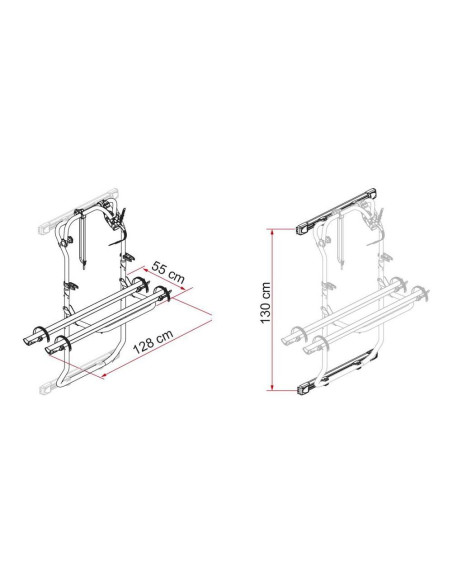 Suporte Bicicleta 200DJ Alu