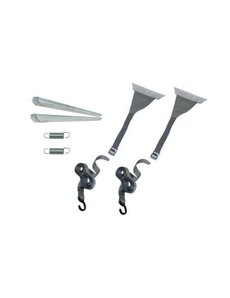 Cinta elástica para fixar o toldo ao chão