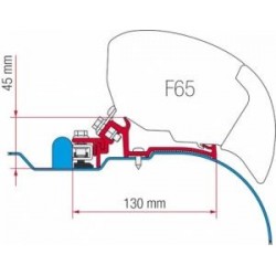 Kit adaptador toldo F65 /F80 Iveco Daily Fiamma