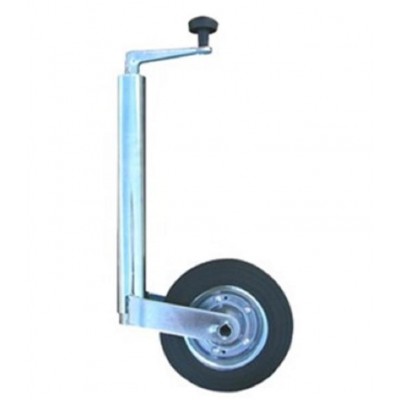 Roda Jockey telescópica de aço 35 mm