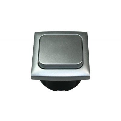 Interruptor Cromado C-Line com aro