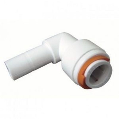 Conector curvo encaixe rápido 12 mm com haste lisa Trem