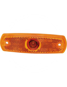 Farolim lateral laranja 125x40