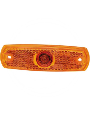 Farolim lateral laranja 125x40