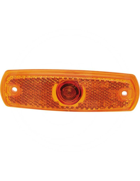 Farolim lateral laranja 125x40
