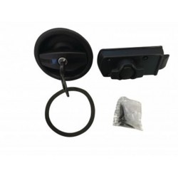 Tomada de 220v com tampa castanha CBE MP22d