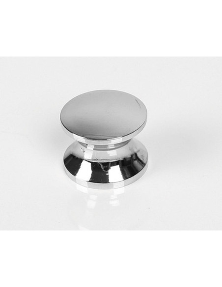 Botão cromado 23 mm p/tic tac