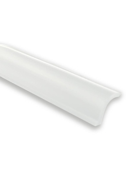 Borracha acabamento friso/perfil inserção 11mm branco (metro)