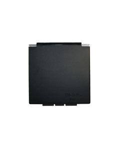 Tampa de tomada exterior de 220v Preto