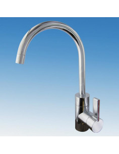 Torneira 12V Misturadora Lucca cromada 2