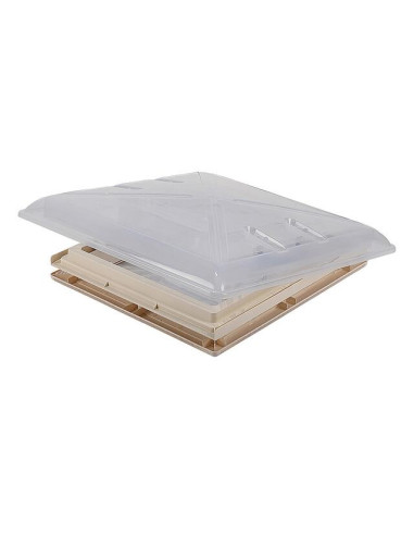 Claraboia MPK Translúcida 40x40 c/escurecedor e mosquiteiro