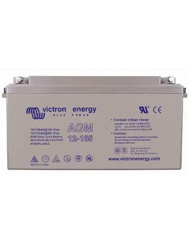 Bateria Agm Deep Cycle 12v 165Ah Victron