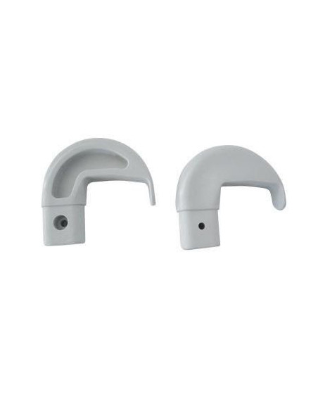 Gancho grande 50mm p/ escada interior aluminio Par