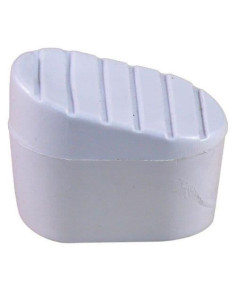 Tampa cinza para escada interior aluminio