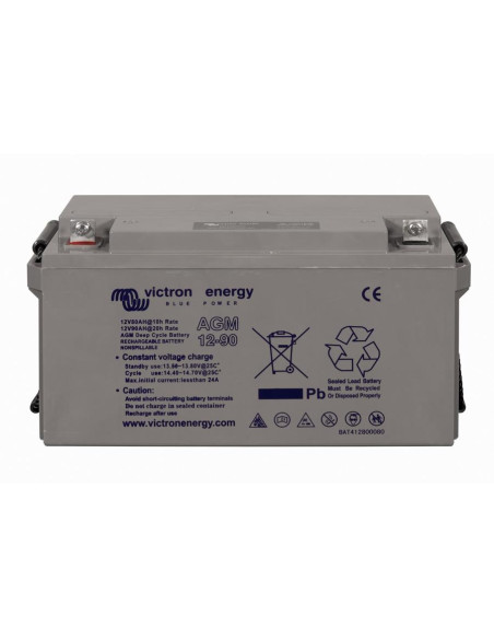 Bateria Agm Deep Cycle 12v 90Ah Victron