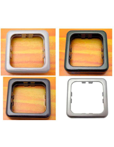 Aro para tomada cinza