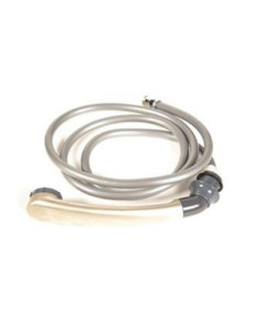 Chuveiro cromado com mangueira flexivel Reich